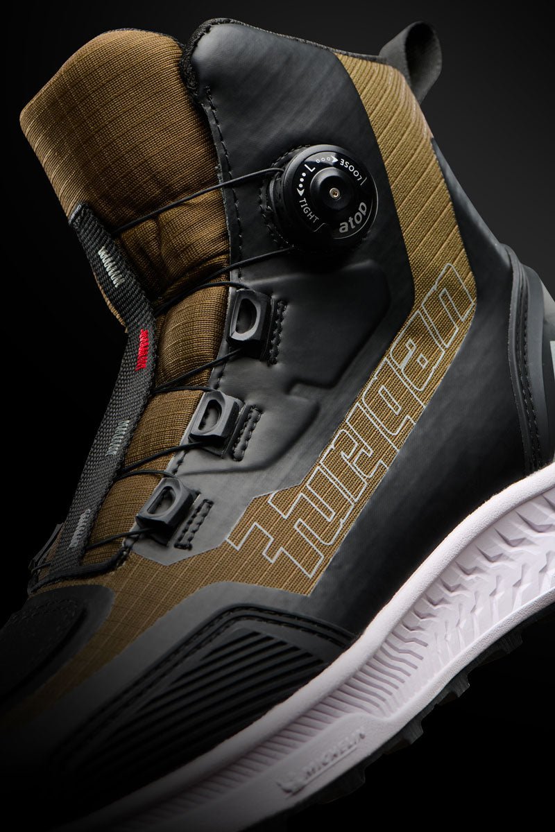 Chaussures Moto Furygan TONIK D3O® — Homologué CE Kaki - Noir - LE PRATIQUE DU MOTARD