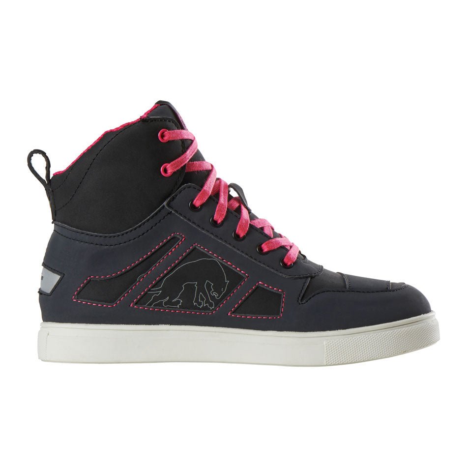 Chaussures Moto Furygan ANGIE D3O® — Homologué CE Noir - Rose - LE PRATIQUE DU MOTARD