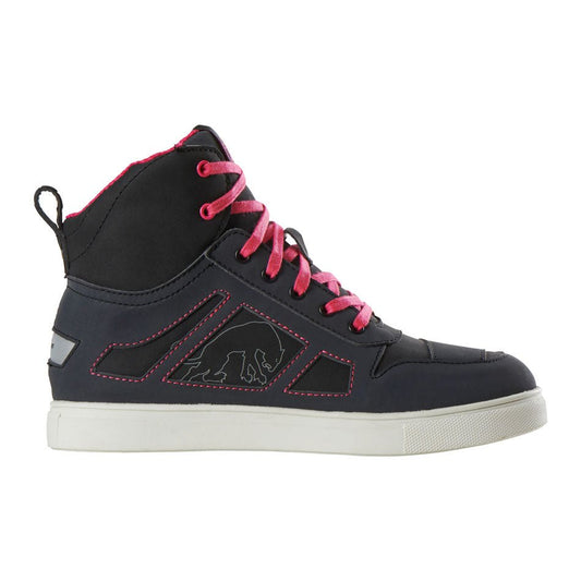 Chaussures Moto Furygan ANGIE D3O® — Homologué CE Noir - Rose - LE PRATIQUE DU MOTARD