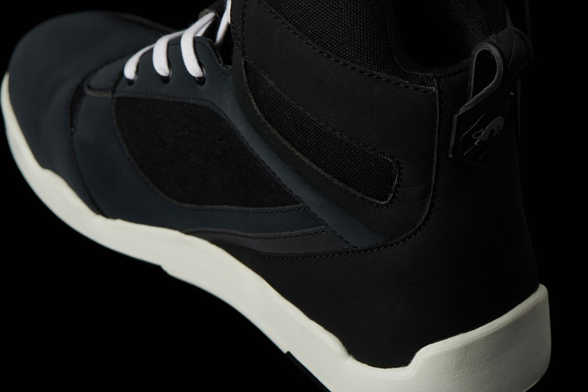 Chaussures Moto Furygan GET DOWN D3O® — Homologué CE Noir - Blanc - LE PRATIQUE DU MOTARD