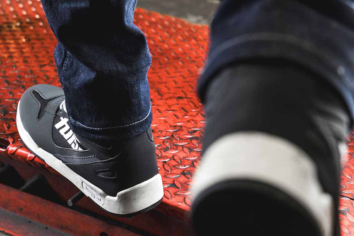 Chaussures Moto Furygan GET DOWN D3O® — Homologué CE Noir - Blanc - LE PRATIQUE DU MOTARD