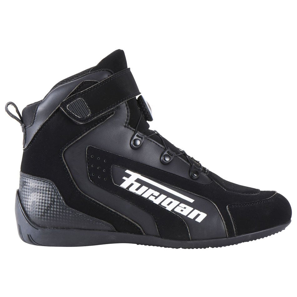 Chaussures Moto Furygan V4 EASY D3O® — Homologué CE Noir - Blanc - LE PRATIQUE DU MOTARD
