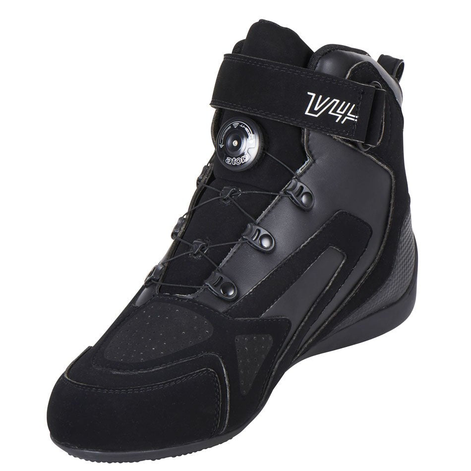 Chaussures Moto Furygan V4 EASY D3O® — Homologué CE Noir - Blanc - LE PRATIQUE DU MOTARD