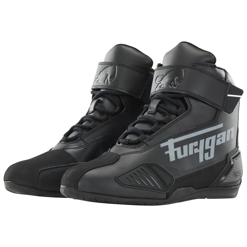 Chaussures Moto Homme Étanches | Furygan™ V5 D3O® WP Noir Anthracite — détail