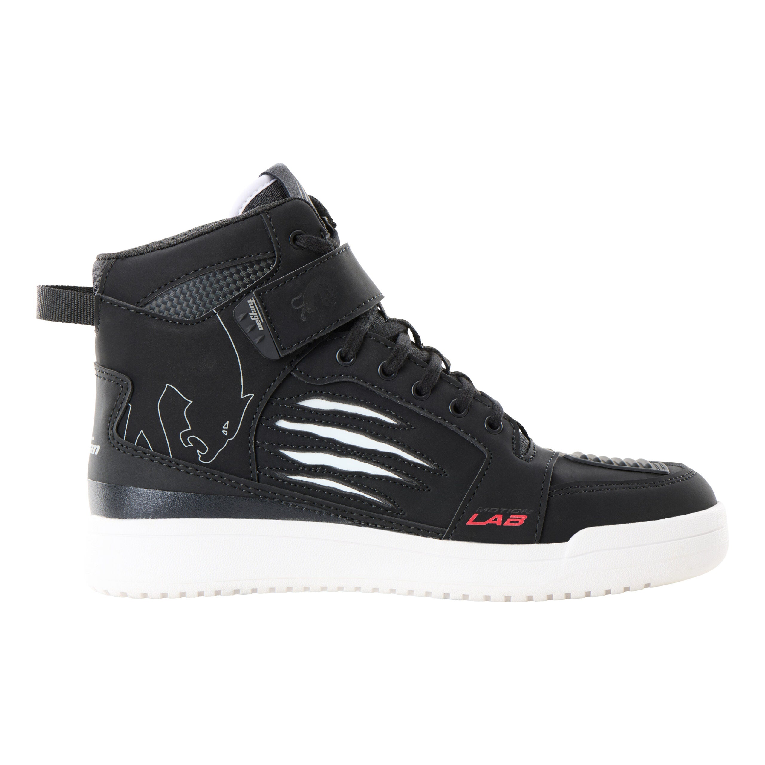 Chaussures Moto Furygan TARMAC D3O® — Homologué CE Noir - Blanc - LE PRATIQUE DU MOTARD