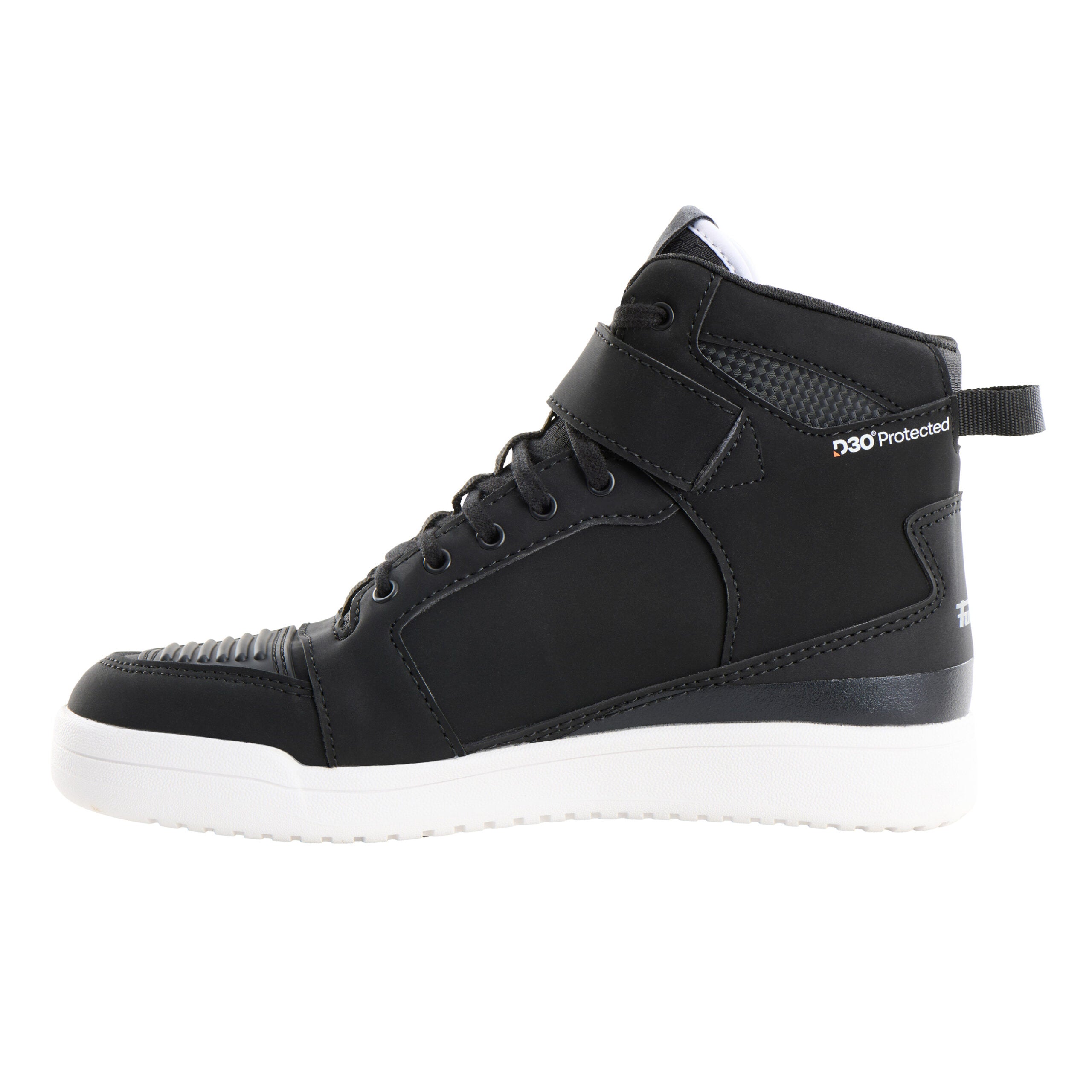 Chaussures Moto Furygan TARMAC D3O® — Homologué CE Noir - Blanc - LE PRATIQUE DU MOTARD