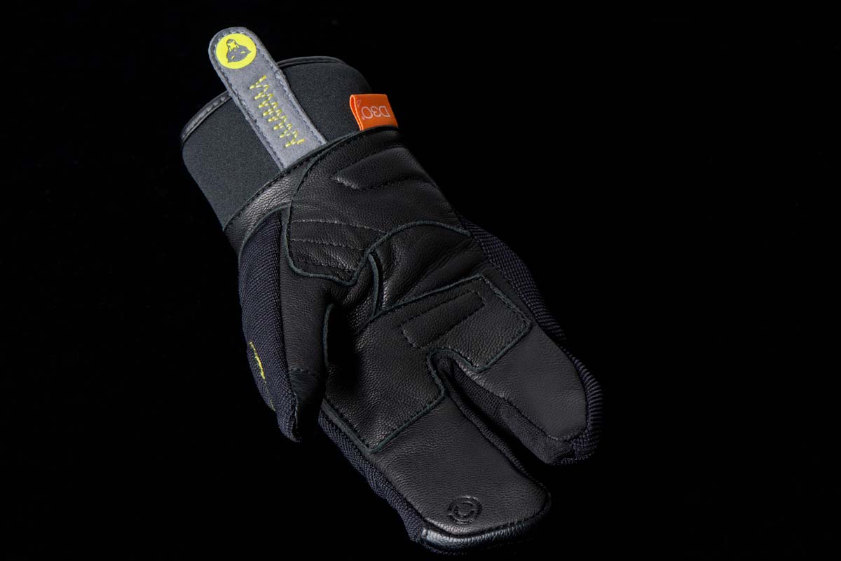 Gants Moto Furygan JET LOBSTER KID D3O® Noir - Jaune — Certifié CE - LE PRATIQUE DU MOTARD