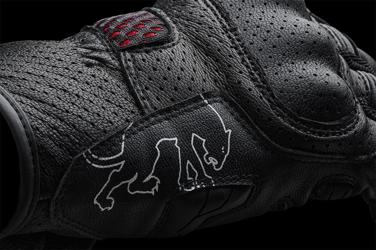 Gants Moto Furygan TD AIR Noir - Rouge - Blanc — Certifié CE - LE PRATIQUE DU MOTARD