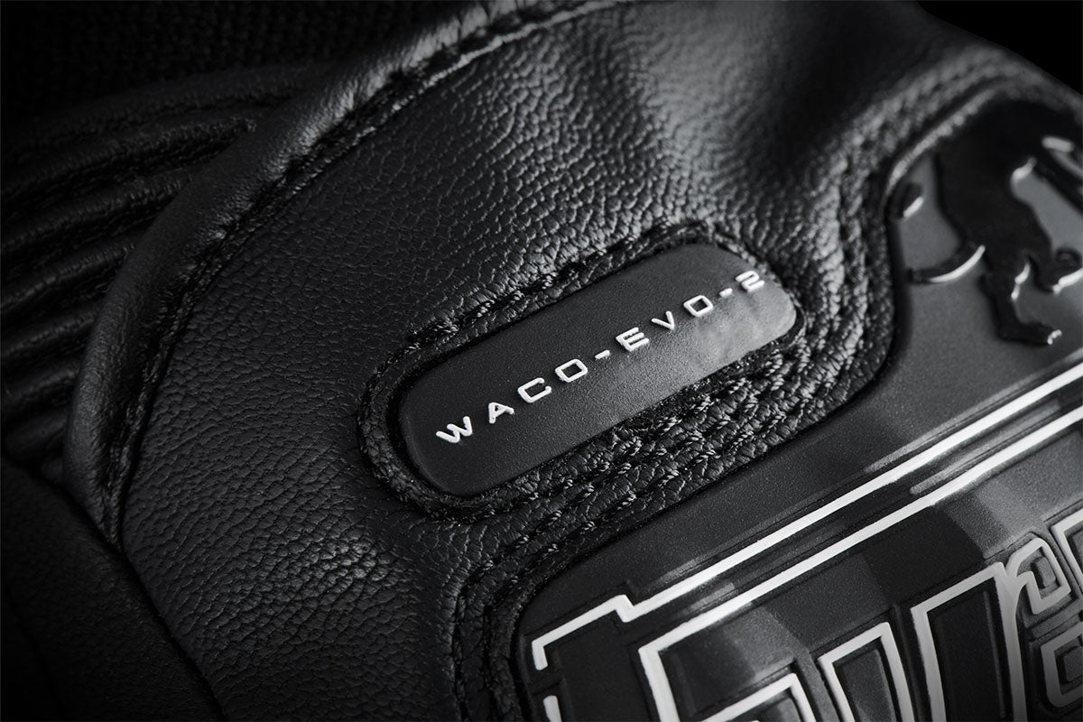 Gants Moto Furygan WACO EVO 2 Noir - Blanc — Certifié CE - LE PRATIQUE DU MOTARD