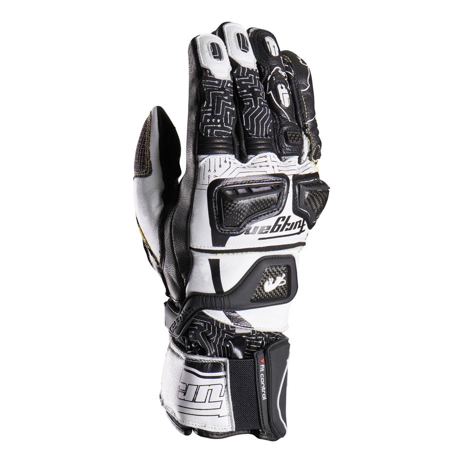 Gants Moto Furygan STYG20 X KEVLAR® Blanc - Noir — Certifié CE - LE PRATIQUE DU MOTARD