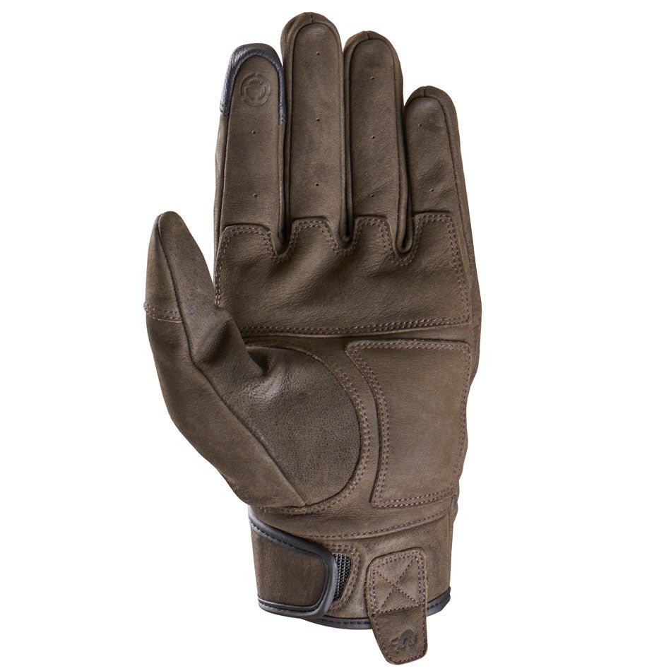 Gants Moto Furygan TD VINTAGE D3O® Marron — Certifié CE - LE PRATIQUE DU MOTARD