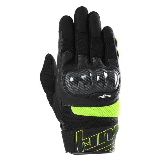 Gants Moto Furygan GALAX EVO Noir - Jaune stab — Certifié CE - LE PRATIQUE DU MOTARD