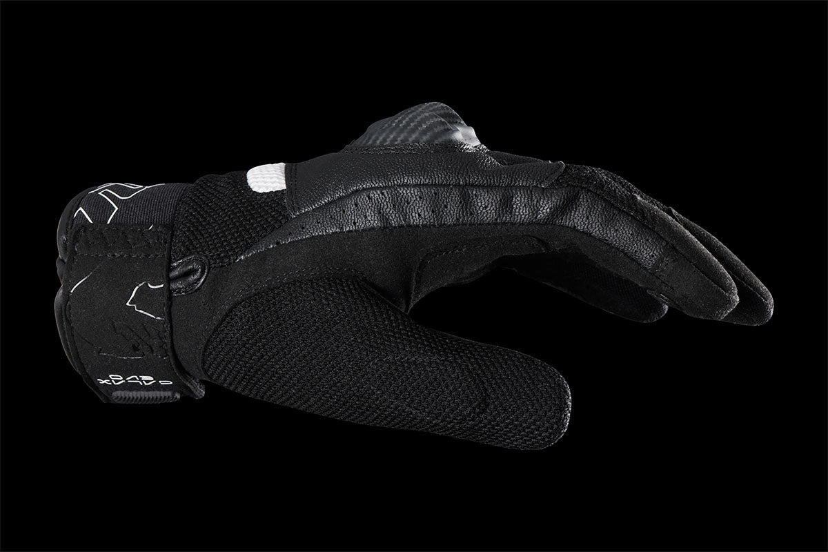 Gants Moto Furygan GALAX EVO Noir - Blanc — Certifié CE - LE PRATIQUE DU MOTARD