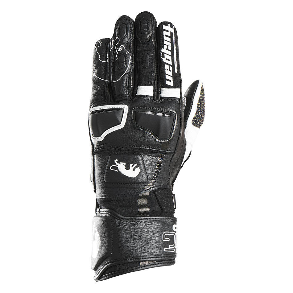 Gants Moto Furygan STYG15 Noir - Blanc — Certifié CE - LE PRATIQUE DU MOTARD