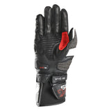 Gants Moto Furygan STYG15 Noir - Blanc - Rouge — Certifié CE - LE PRATIQUE DU MOTARD