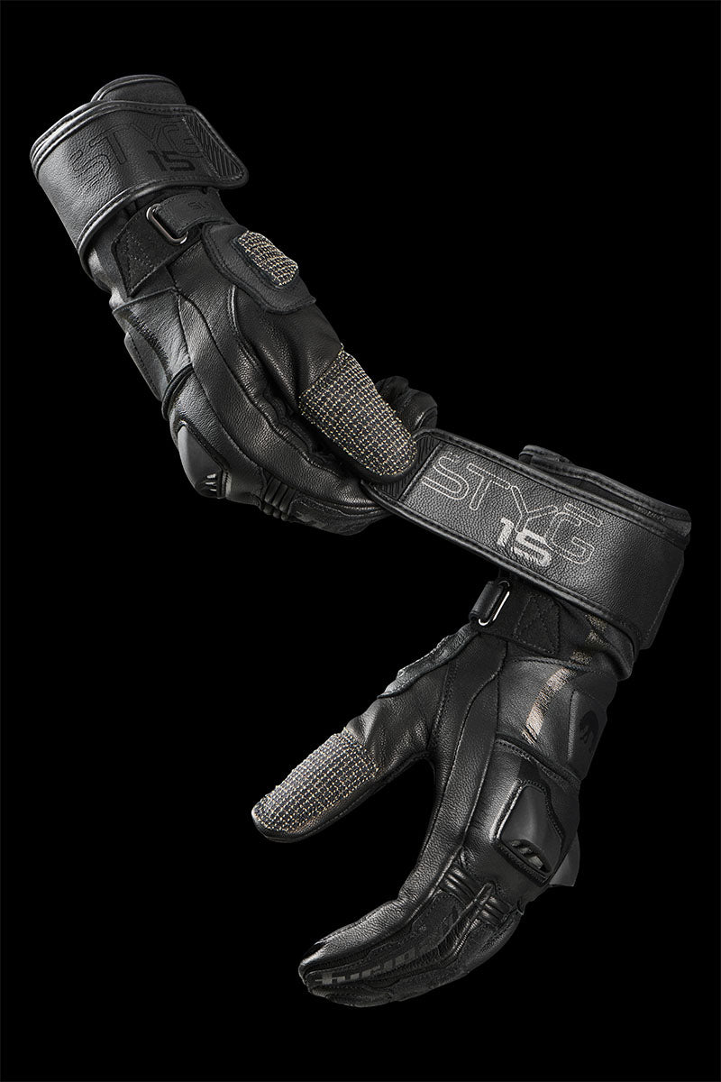 Gants Moto Furygan STYG15 Noir — Certifié CE - LE PRATIQUE DU MOTARD