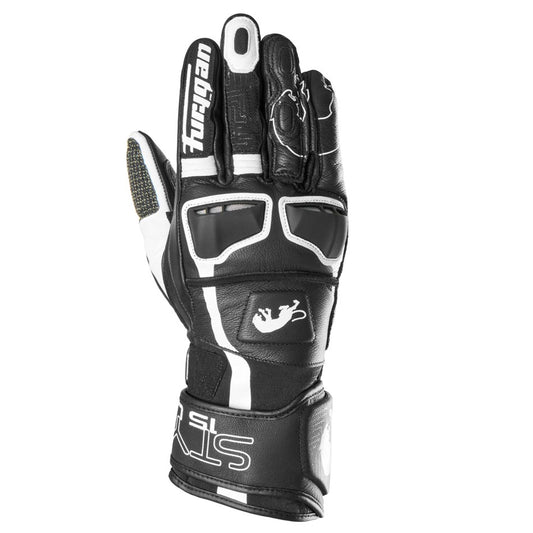 Gants Moto Furygan STYG15 LADY Noir - Blanc — Certifié CE - LE PRATIQUE DU MOTARD
