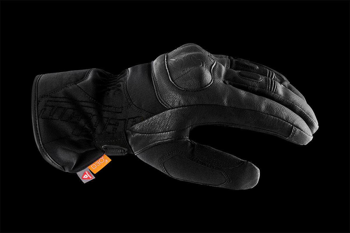 Gants Moto Furygan OSLO D3O® PRIMALOFT® LADY Noir — Certifié CE - LE PRATIQUE DU MOTARD