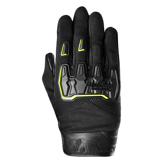 Gants Moto Furygan SHADE Noir - Jaune stab — Certifié CE - LE PRATIQUE DU MOTARD