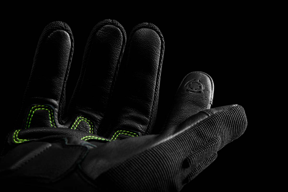 Gants Moto Furygan JET NEON D3O® Noir - Blanc - Jaune stab — Certifié CE - LE PRATIQUE DU MOTARD
