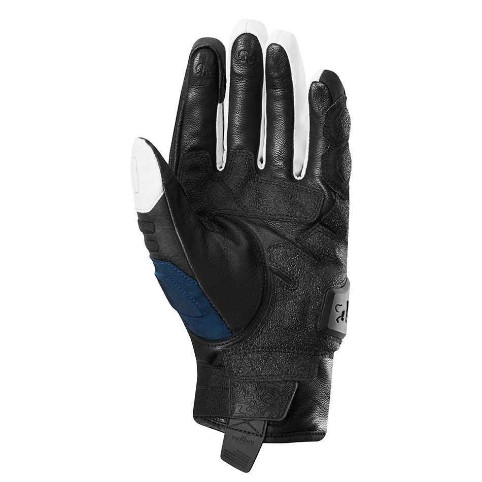 Gants Moto Furygan BALMAZ ALL SEASONS Noir - Bleu - Pearl — Certifié CE - LE PRATIQUE DU MOTARD