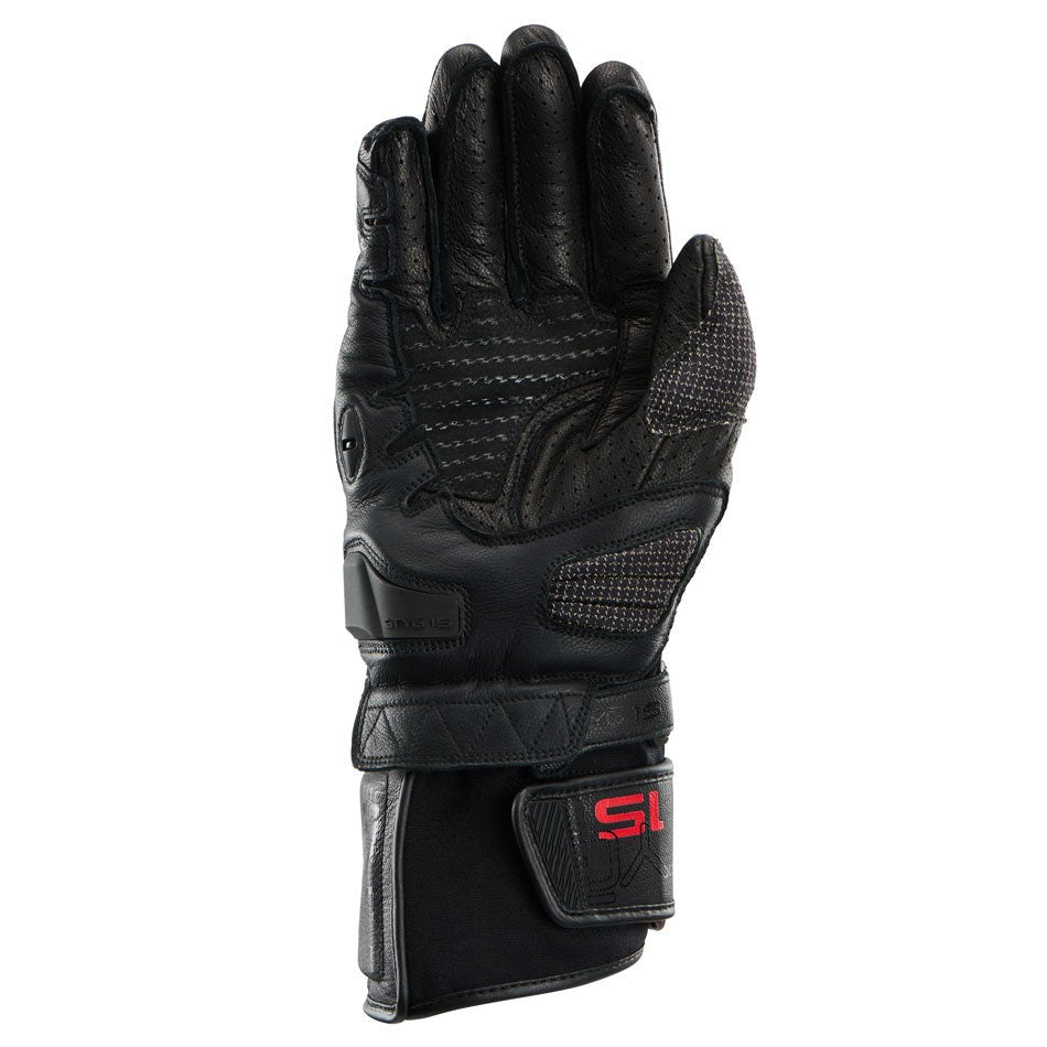 Gants Moto Furygan STYG15 VENTED Noir - Rouge — Certifié CE - LE PRATIQUE DU MOTARD