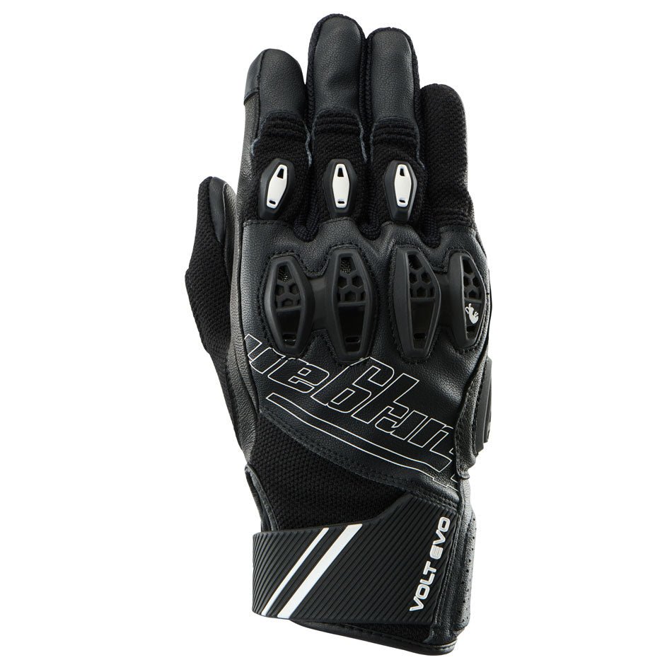Gants Moto Furygan VOLT EVO Noir - Blanc - Rouge — Certifié CE - LE PRATIQUE DU MOTARD
