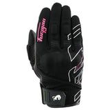 Gants Moto Furygan JET NEON D3O® LADY Noir - Blanc — Certifié CE - LE PRATIQUE DU MOTARD