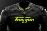 Blouson Moto Furygan RAPTOR EVO 3 — Protection CE Niveau AAA Noir - Jaune stab - LE PRATIQUE DU MOTARD