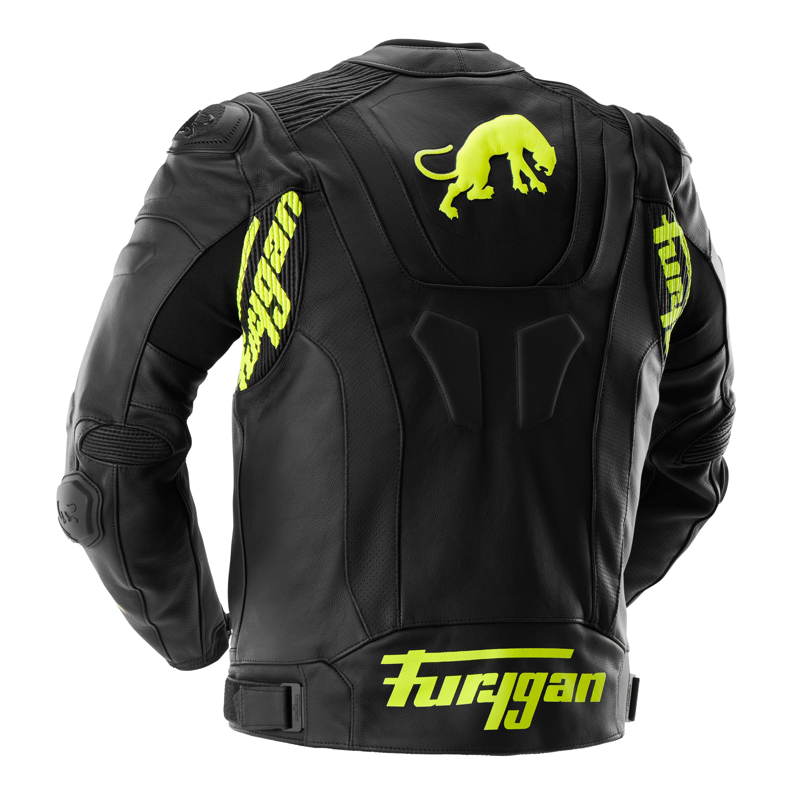 Blouson Moto Furygan RAPTOR EVO 3 — Protection CE Niveau AAA Noir - Jaune stab - LE PRATIQUE DU MOTARD