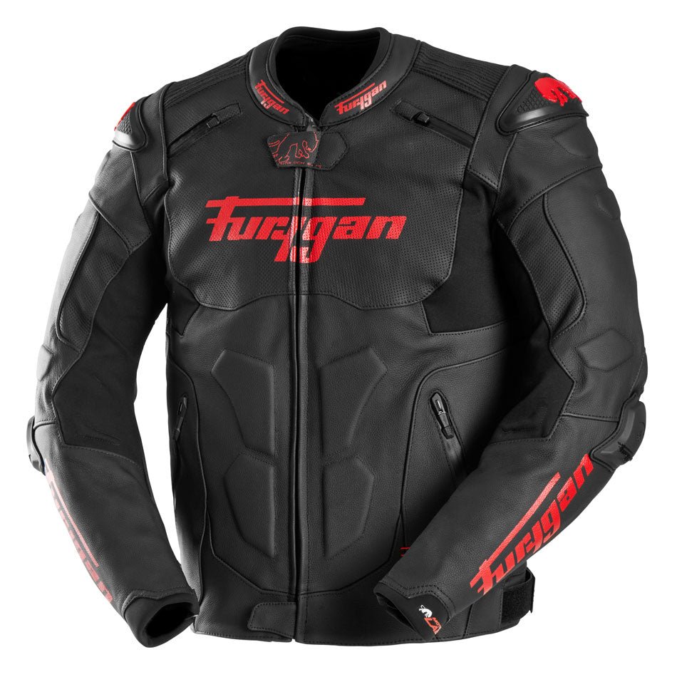 Blouson Moto Furygan RAPTOR EVO 3 — Protection CE Niveau AAA Noir - Rouge - LE PRATIQUE DU MOTARD