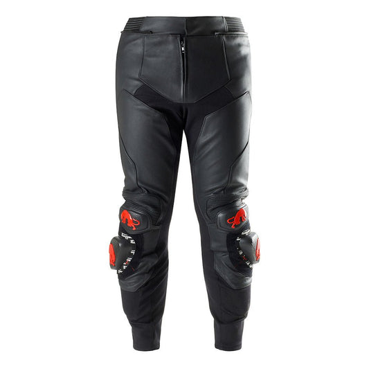 Pantalon Moto Furygan DRACK — Protection CE Niveau AAA Noir - Rouge - LE PRATIQUE DU MOTARD
