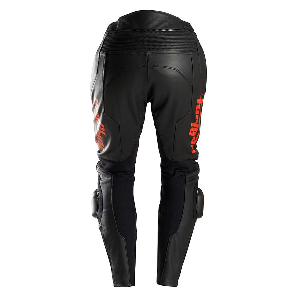 Pantalon Moto Furygan DRACK — Protection CE Niveau AAA Noir - Rouge - LE PRATIQUE DU MOTARD
