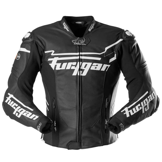 Blouson Moto Furygan SIRIUS — Protection CE Niveau AAA Noir - Blanc - LE PRATIQUE DU MOTARD