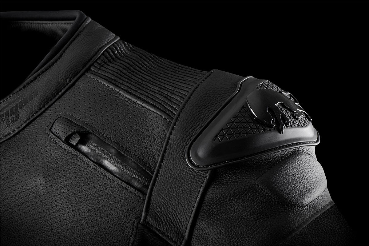 Blouson Moto Furygan GHOST EVO — Protection CE Niveau AAA Noir - LE PRATIQUE DU MOTARD