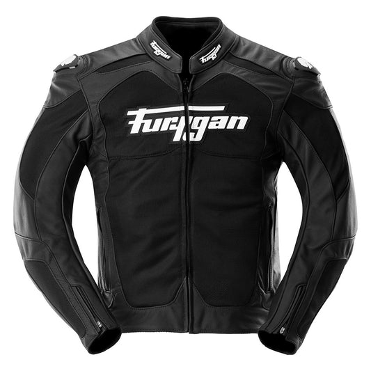 Blouson Moto Furygan SPEED MESH EVO 3 — Protection CE Niveau AA Noir - Blanc - LE PRATIQUE DU MOTARD