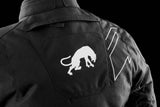 Blouson Moto Furygan NEON KID — Protection CE Niveau AA Noir - Blanc - Anthracite - LE PRATIQUE DU MOTARD