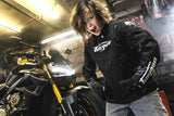 Blouson Moto Furygan NEON KID — Protection CE Niveau AA Noir - Blanc - Anthracite - LE PRATIQUE DU MOTARD