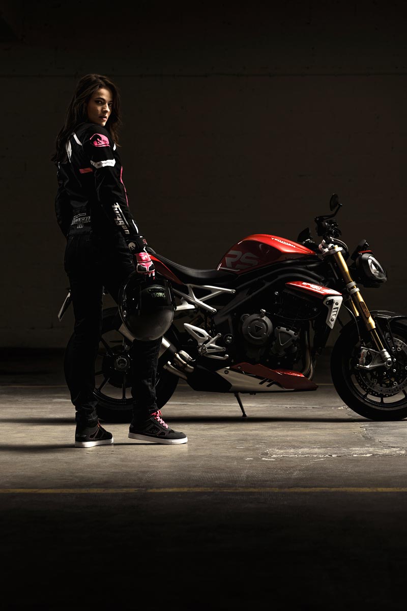 Gants Moto Furygan STYG15 LADY Noir - Rose — Certifié CE - LE PRATIQUE DU MOTARD