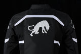 Blouson Moto Furygan MYSTIC EVO VENTED — Protection CE Niveau A Noir - Blanc - LE PRATIQUE DU MOTARD