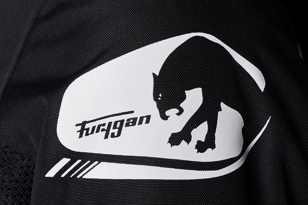 Blouson Moto Furygan MYSTIC EVO VENTED — Protection CE Niveau A Noir - Blanc - LE PRATIQUE DU MOTARD