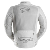 Blouson Moto Furygan AQUILON — Protection CE Niveau A Pearl - Gris - LE PRATIQUE DU MOTARD