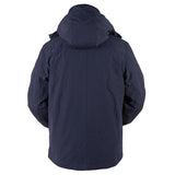 Blouson Moto Furygan LONDON EVO 2 — Protection CE Niveau A Bleu - LE PRATIQUE DU MOTARD