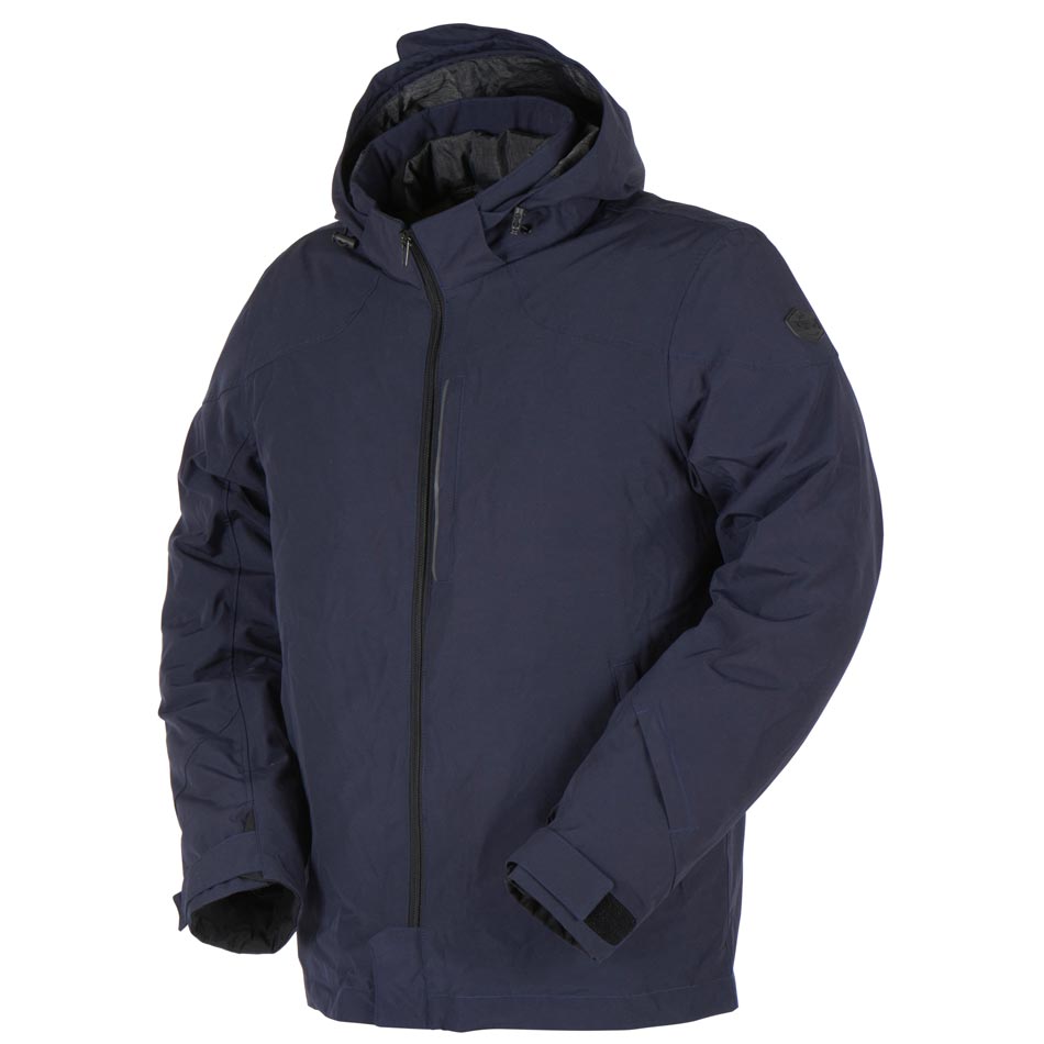 Blouson Moto Furygan LONDON EVO 2 — Protection CE Niveau A Bleu - LE PRATIQUE DU MOTARD