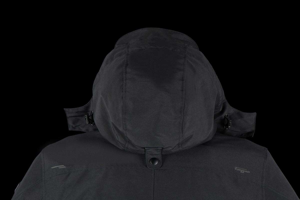 Blouson Moto Furygan LONDON EVO 2 — Protection CE Niveau A Gris anthracite - LE PRATIQUE DU MOTARD