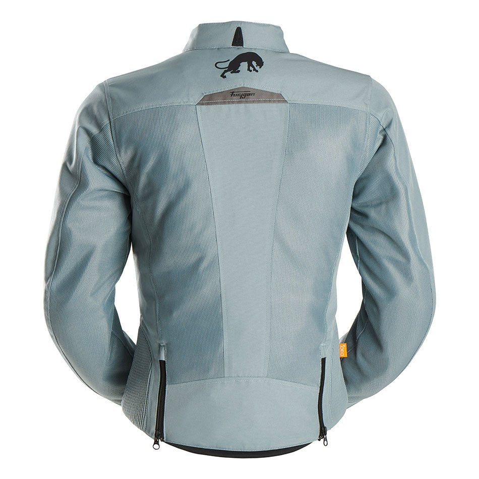 Blouson Moto Furygan MISTRAL LADY EVO 3 — Protection CE Niveau A Vert d'eau - LE PRATIQUE DU MOTARD