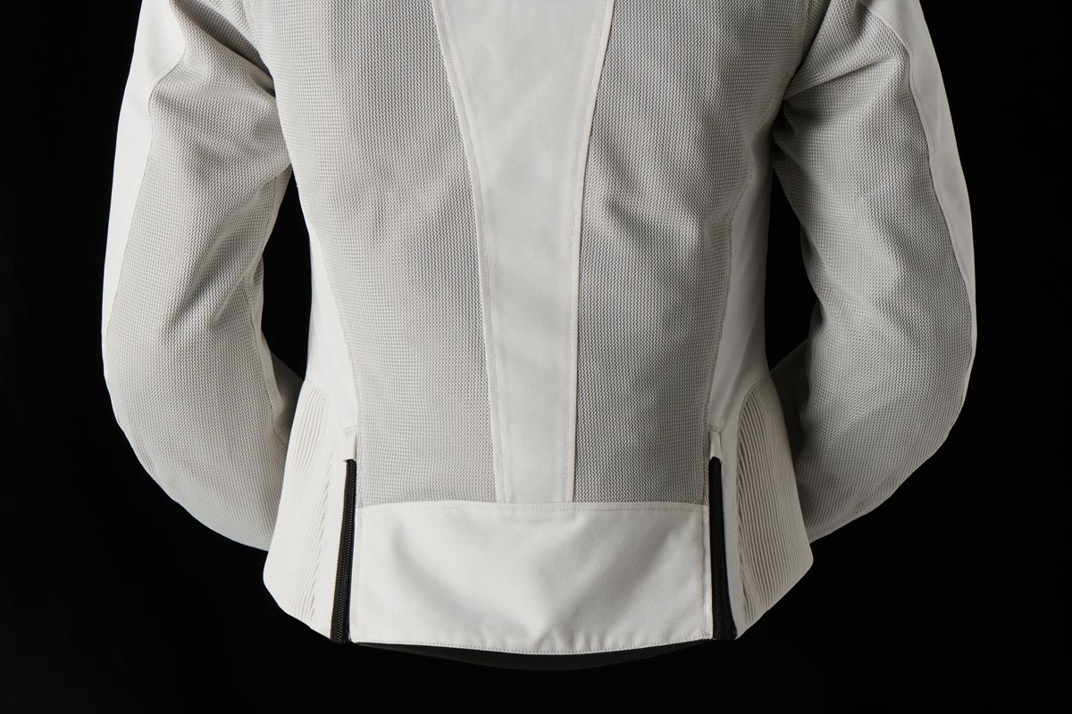 Blouson Moto Furygan MISTRAL LADY EVO 3 — Protection CE Niveau A Pearl - Pearl - LE PRATIQUE DU MOTARD