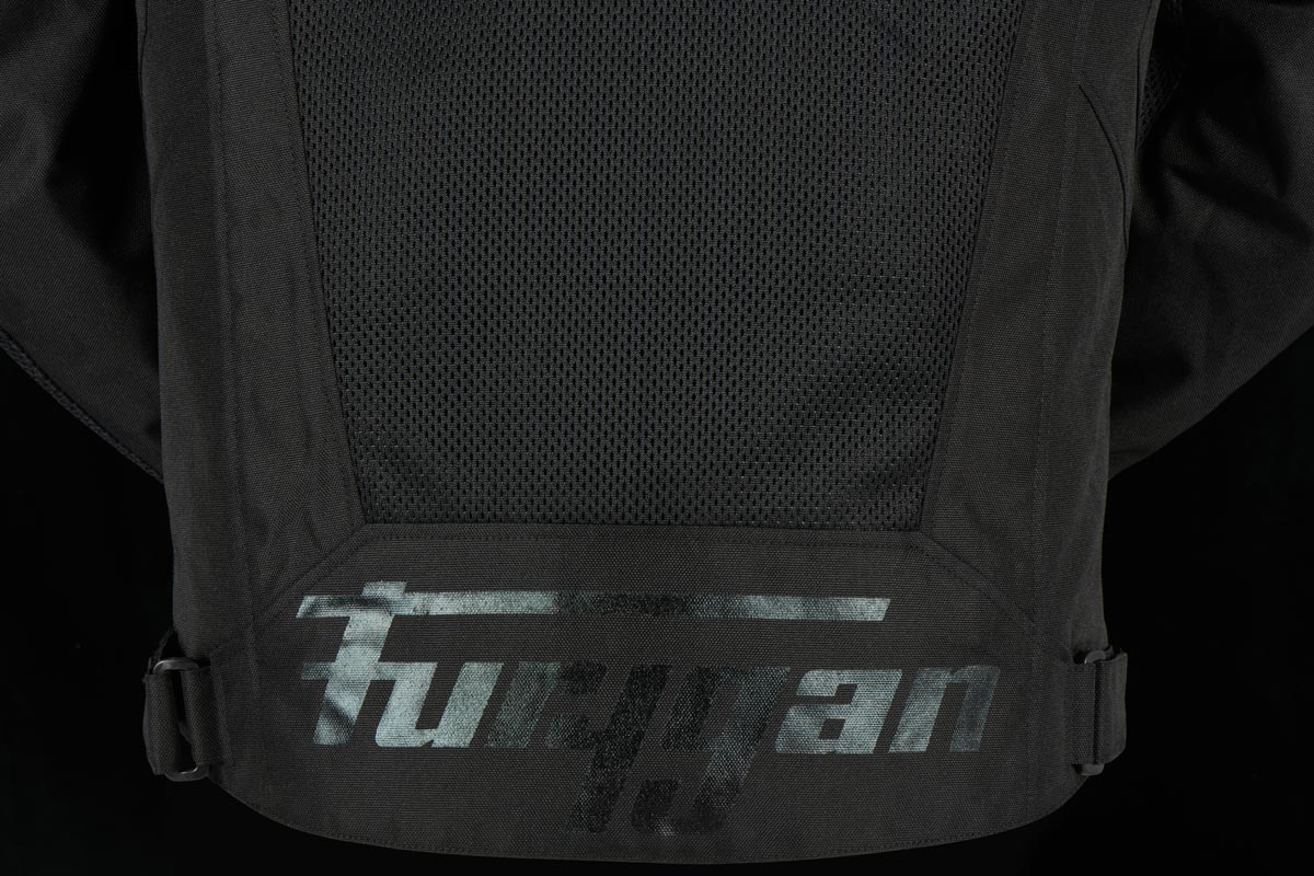 Blouson Moto Furygan ATOM VENTED EVO — Protection CE Niveau A Noir - Noir - LE PRATIQUE DU MOTARD