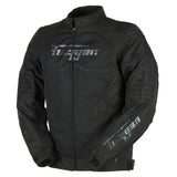 Blouson Moto Furygan ATOM VENTED EVO — Protection CE Niveau A Noir - Noir - LE PRATIQUE DU MOTARD