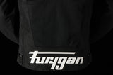 Blouson Moto Furygan ATOM VENTED EVO — Protection CE Niveau A Noir - Blanc - LE PRATIQUE DU MOTARD